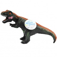 Dino World: Vinyl anyagú hangot adó T-REX dinoszaurusz figura pamut töltéssel 35cm-es méretben