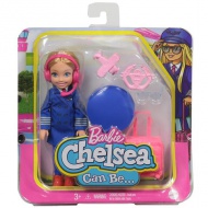 Barbie: Chelsea pilóta karrierbaba 15cm - Mattel