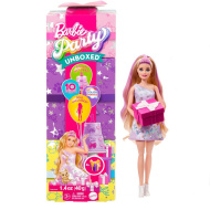 Barbie: Party Reveal meglepetés baba Francia buldog kutyussal - Mattel