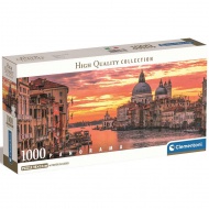 Canal Grande, Velence 1000db-os HQC panoráma puzzle 98x33cm - Clementoni