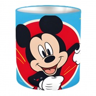 Disney Mickey egér henger alakú fém asztali írószertartó 10x11cm