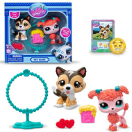 Littlest Pet Shop: Petfluencers kutyusok 2db-os figura szett - Jump and joy 2.széria