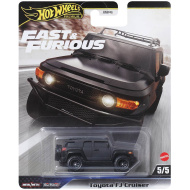 Hot Wheels: Halálos Iramban Toyota FJ Cruiser Deluxe prémium kisautó 1/64 - Mattel