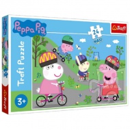 Peppa malac: Peppa aktív napja 24db-os maxi puzzle - Trefl