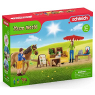 Schleich: Farm World - Mobil piaci stand szett (42528)