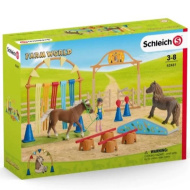 Schleich: Farm World - Póni ügyességi edzés szett (42481)