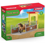 Schleich: Farm World - Pony box Izlandi póni mén szett (42609)