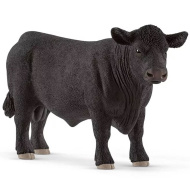 Schleich: Fekete Angus bika figura