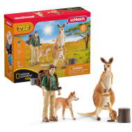 Schleich: Wild Life - Kenguru kaland figura szett (42550)