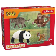 Schleich: Wild Life - Ázsia állatai kezdő 4db-os figura szett (42736)