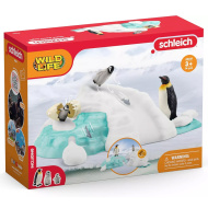 Schleich: Wild Life - Pingvin családi móka figura szett (42661)