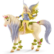 Schleich: Sera virágos unikornissal figura (70565)