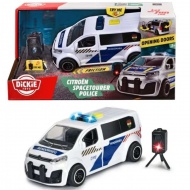 Dickie SOS széria: Citroen SpaceTourer rendőrautó trafipax-al - Simba toys