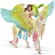 Schleich: Surah csillogó pegazussal figura (70566)