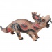 Dino World: Vinyl anyagú hangot adó Styracosaurus dinoszaurusz figura pamut töltéssel 35cm