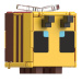 Minecraft: Flippin Figs Méhecske karakter figura - Mattel