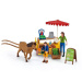 Schleich: Farm World - Mobil piaci stand szett (42528)