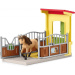 Schleich: Farm World - Pony box Izlandi póni mén szett (42609)