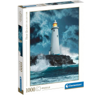 1000db-os HQC puzzle Világítótorony a viharban - Clementoni