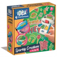 Idea! Sparkly Creations Pop Style strasszkő kép készítő szett - Clementoni