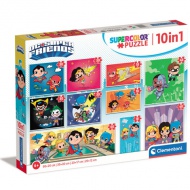 DC Super Friends 10az1-ben puzzle szett - Clementoni