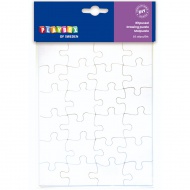 PlayBox: Üres puzzle szett 20,5x14,5cm 16db-os