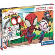 Marvel Pókember színezhető kétoldalas puzzle 104 db-os - Clementoni