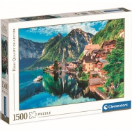 Hallstatt, Ausztria HQC 1500db-os puzzle - Clementoni