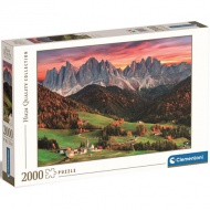 Val Di Funes, Olaszország HQC puzzle 2000db-os - Clementoni