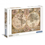 Antik világtérkép HQC 3000 db-os puzzle - Clementoni