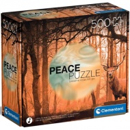 Peace Puzzle: Susogó némaság 500db-os puzzle - Clementoni