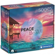 Peace Puzzle: Élj a mának 500db-os puzzle - Clementoni