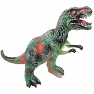 Dino World: Vinyl anyagú hangot adó T-REX dinoszaurusz figura pamut töltéssel 35cm