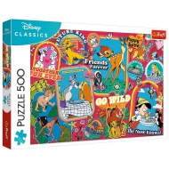 Disney Klasszikusok 500 db-os puzzle - Trefl