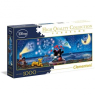 Mickey&amp;Minnie egér panoráma 1000 db-os puzzle - Clementoni