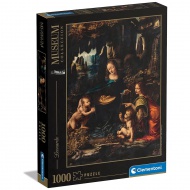 Museum Collection: Leonardo da Vinci - A sziklák szűze 1000 db-os puzzle - Clementoni