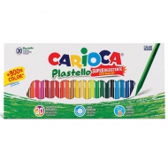 Plastello zsírkréta 30 db-os szett - Carioca