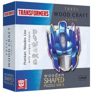 Wood Craft: Transformers Optimus Prime 500+5db-os prémium fa puzzle - Trefl