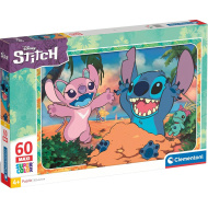 Disney Stitch 60 db-os maxi supercolor puzzle - Clementoni