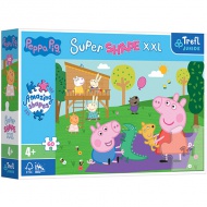 Peppa malac és Zsoli a játszótéren 60db-os XXL puzzle - Trefl