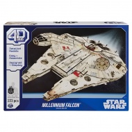 Star Wars: Millenium Falcon űrhajó 4D 223db-os puzzle - Spin Master