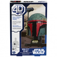 Star Wars: Boba Fett sisak 4D 93db-os puzzle - Spin Master