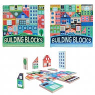 Building Blocks: Város - Fa építőkocka szett