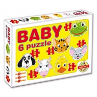 Baby Puzzle háziállatok - D-Toys