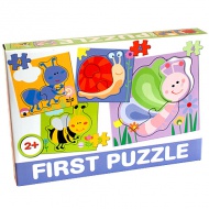 Lepkés Bébipuzzle - D-Toys