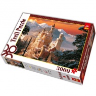 Neuschwanstein kastély 3000 db-os puzzle - Trefl