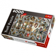 Sixtus-kápolna 6000 db-os puzzle - Trefl