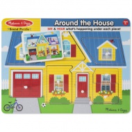 A ház körül hangos puzzle - Melissa &amp; Doug