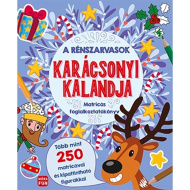 Móra: A rénszarvasok karácsonyi kalandja - Matricás foglalkoztatókönyv