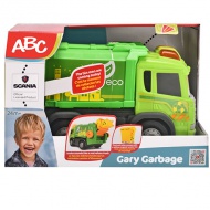 ABC Gary Garbage szemetesautó fénnyel és hanggal 25cm - Simba Toys